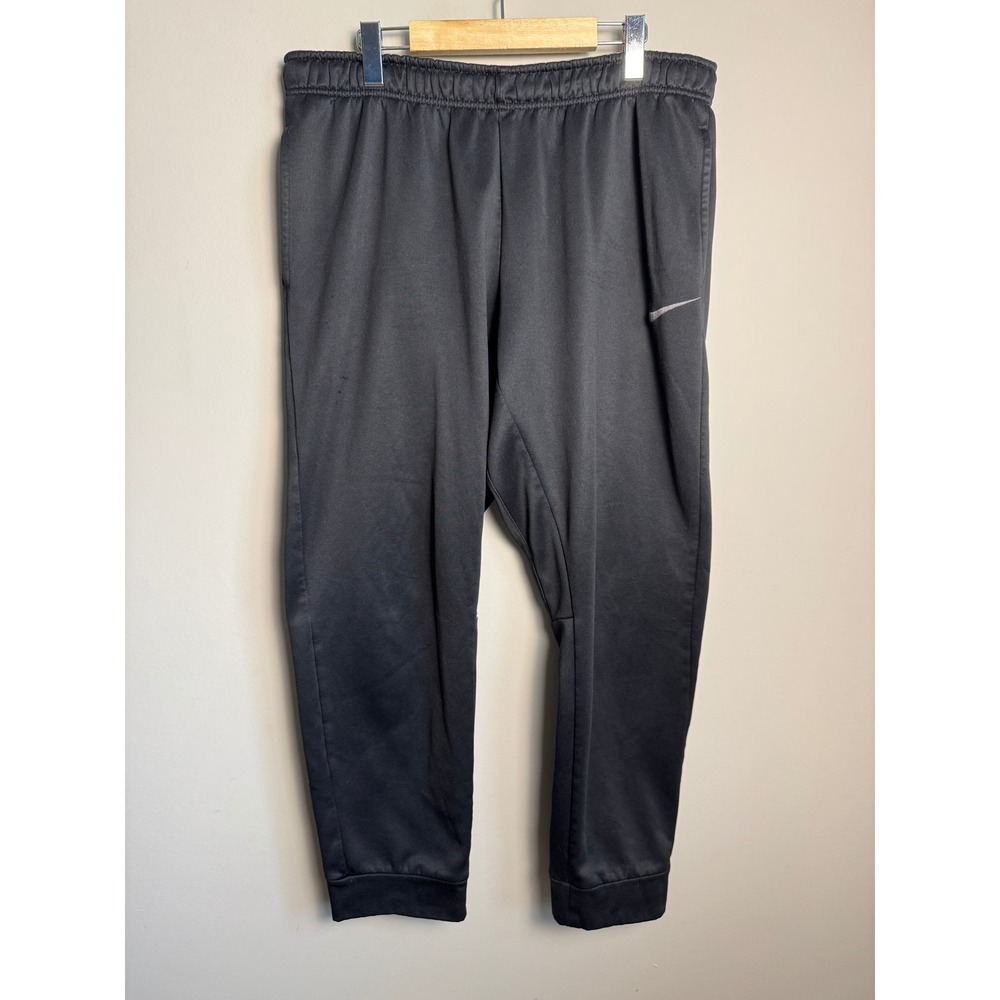 Nike Therma-Fit Fleece Training Joggers Athletic Pants Black‎ Mens XL Gorpcore